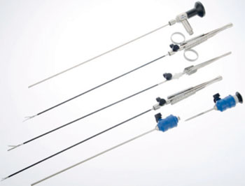 Imagen: La línea MicroLap de instrumentos micro-laparoscópicos reusables (Fotografía cortesía de CareFusion).