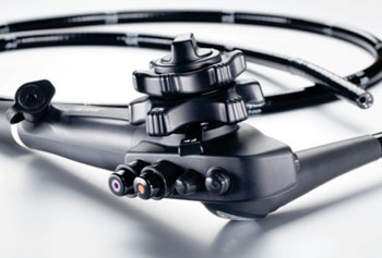 Imagen: El endoscopio Modelo i10 Serie HD+ (Fotografía cortesía de Pentax Medical).