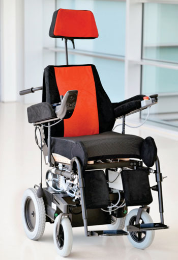 Imagen: El proyecto de silla de ruedas PUMA (Fotografía cortesía de la Asociación RUVID).