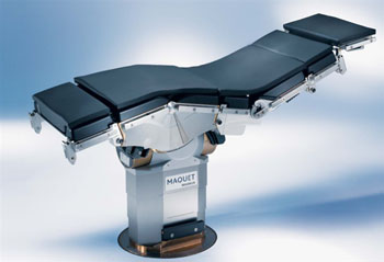 Imagen: La mesa quirúrgica Magnus (Fotografía cortesía de Maquet). Imagen: La mesa quirúrgica Magnus (Fotografía cortesía de Maquet).