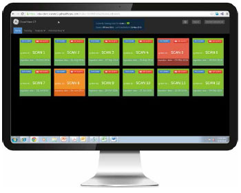 Imagen: El sistema de manejo de dosis de radiación, basado en la nube, DoseWatch Explore (Fotografía cortesía de GE Healthcare). Imagen: El sistema de manejo de dosis de radiación, basado en la nube, DoseWatch Explore (Fotografía cortesía de GE Healthcare).