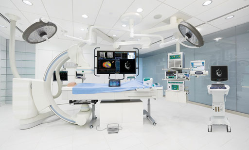Imagen: El sistema de cartografía cardiaca EnSite Precision (Fotografía cortesía de St. Jude Medical).