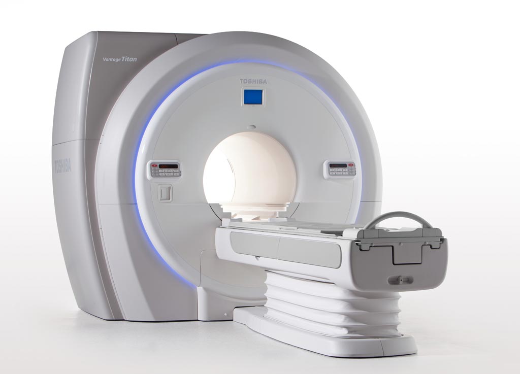Imagen: El nuevo Vantage Titan/Zen Edition 1.5T, permite exámenes de resonancia magnética más silenciosos y cómodos (Fotografía cortesía de Toshiba Medical Systems). Imagen: El nuevo Vantage Titan/Zen Edition 1.5T, permite exámenes de resonancia magnética más silenciosos y cómodos (Fotografía cortesía de Toshiba Medical Systems).