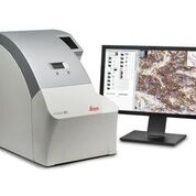 Imagen: El escáner de patología digital, Aperio AT2 (Fotografía cortesía de Leica Biosystems). Imagen: El escáner de patología digital, Aperio AT2 (Fotografía cortesía de Leica Biosystems).