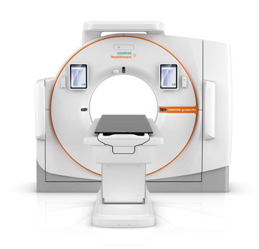 Imagen: El sistema Somatom Go.Open Pro CT (Fotografía cortesía de Siemens Healthineers). Imagen: El sistema Somatom Go.Open Pro CT (Fotografía cortesía de Siemens Healthineers).