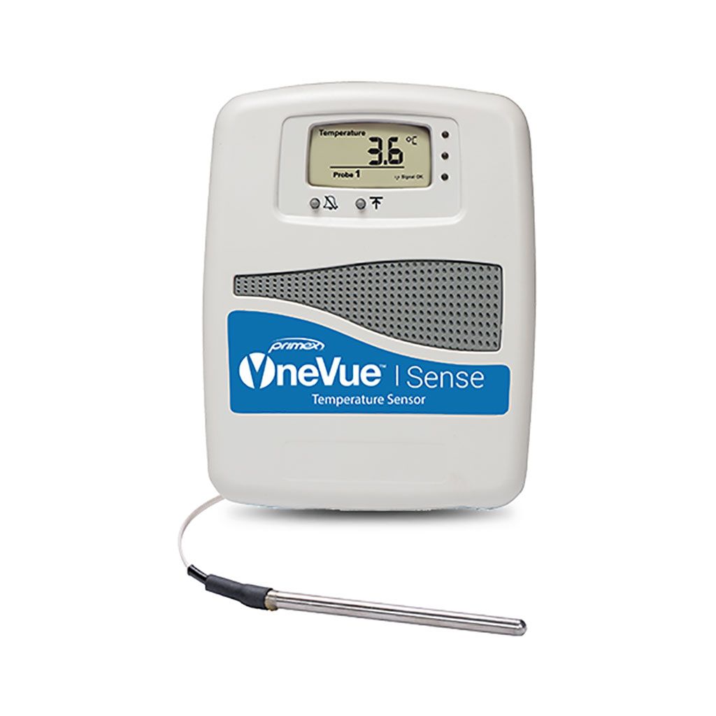 Imagen: El OneVue Sense monitorea las temperaturas de almacenamiento de las vacunas (Fotografía cortesía de Primex)