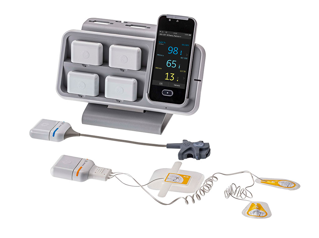 Imagen: La solución de monitoreo continuo portátil e inalámbrica Portrait Mobile proporciona una vista personalizada en tiempo real del paciente (Fotografía cortesía de GE Healthcare)