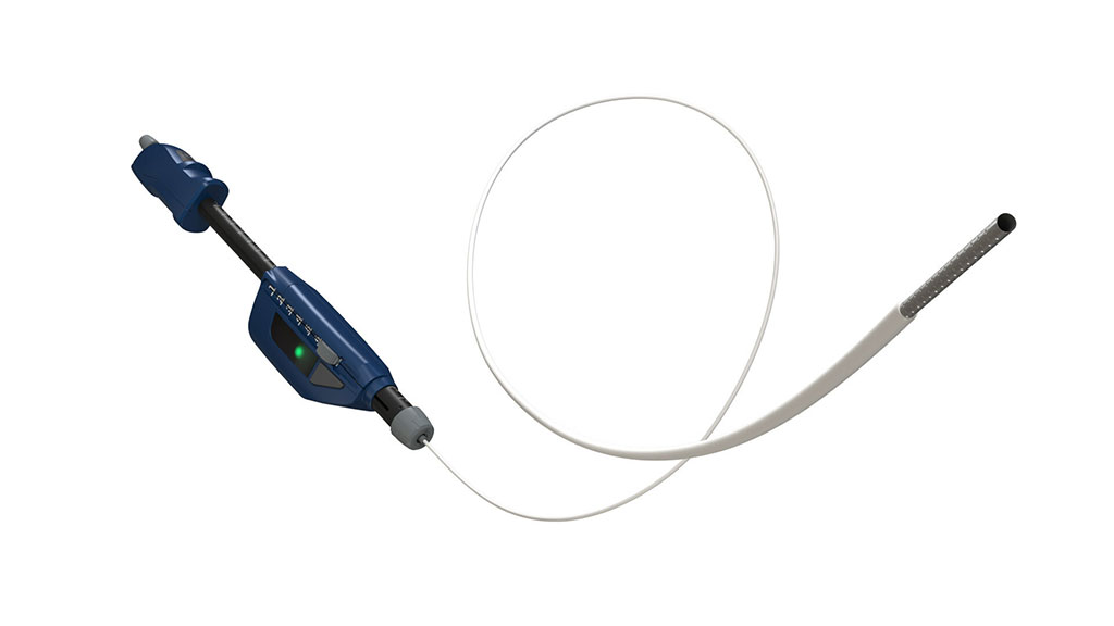 Imagen: El dispositivo de biopsia de ultrasonido endoscópico Precision GI ha recibido la autorización 510 (k) de la FDA  de EUA (Fotografía cortesía de Limaca Medical)