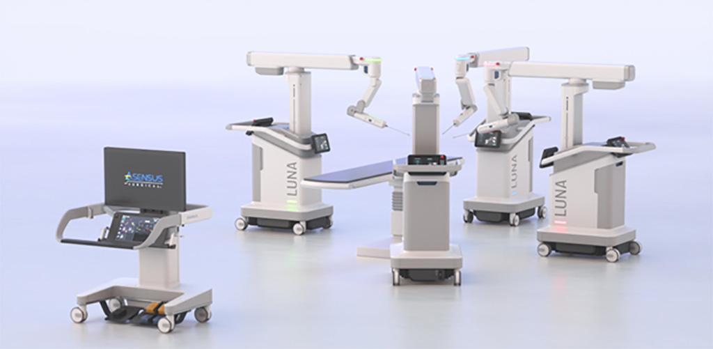 Imagen: El sistema quirúrgico LUNA es la plataforma de cirugía digital de próxima generación de Asensus (Fotografía cortesía de Asensus Surgical)