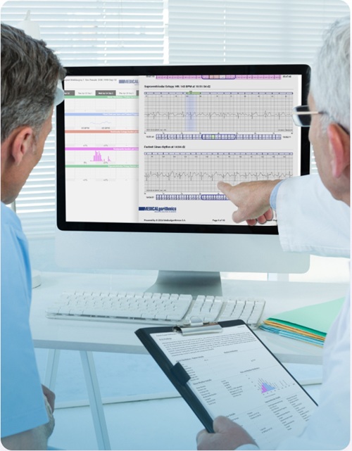 Imagen: DeepRhythmAI (DRAI) es una tecnología de inteligencia artificial de vanguardia para el análisis del ritmo cardíaco (Foto cortesía de MEDICALgorithmics)