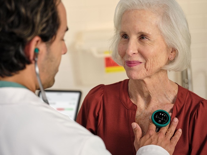 Imagen: El estudio destaca el potencial de la plataforma de Eko para ayudar a detectar la fracción de eyección reducida (Foto cortesía de Eko Health)