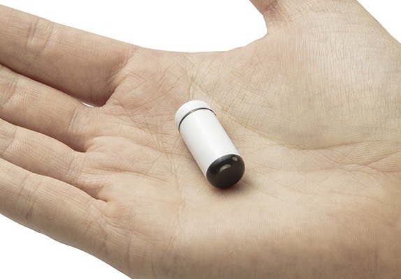 Imagen: la cápsula de gas Atmo mide los gases a medida que viajan a través del tracto gastrointestinal y transmite los datos de forma inalámbrica (foto cortesía de Atmo Biosciences)