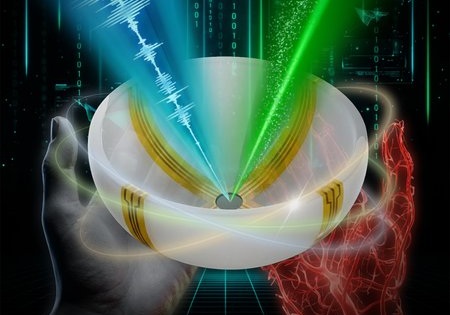 Imagen: la técnica combina los beneficios del ultrasonido y la tomografía fotoacústica para revelar la estructura del tejido y la función de la vasculatura (Fotografía cortesía de Yang Zhang) Imagen: la técnica combina los beneficios del ultrasonido y la tomografía fotoacústica para revelar la estructura del tejido y la función de la vasculatura (Fotografía cortesía de Yang Zhang)