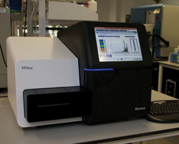 Imagen: El sistema de secuenciación de siguiente generación MiSeq (Fotografía cortesía de Illumina).