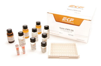 Imagen: El kit para la prueba diagnóstica sTNFR1—mayor exactitud para la predicción del riesgo precoz de la enfermedad renal diabética avanzada y la pérdida renal asociada (Fotografía cortesía de EKF Diagnostics).