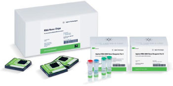 Imagen B: El kit para el Bioanalizador ARN 6000 nano (Fotografía cortesía de Agilent Technologies).