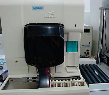 Imagen: El analizador modular de Bioquímica Clínica Hitachi 7600-210 (Fotografía cortesía de Hitachi).