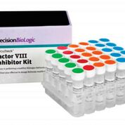 Imagen: El kit CRYOcheck para el inhibidor del Factor VIII contiene componentes estandarizados y un procedimiento validado para preparar muestras de pacientes para realizar un ensayo de Nijmegen-Bethesda modificado (Fotografía cortesía de Precision BioLogic).