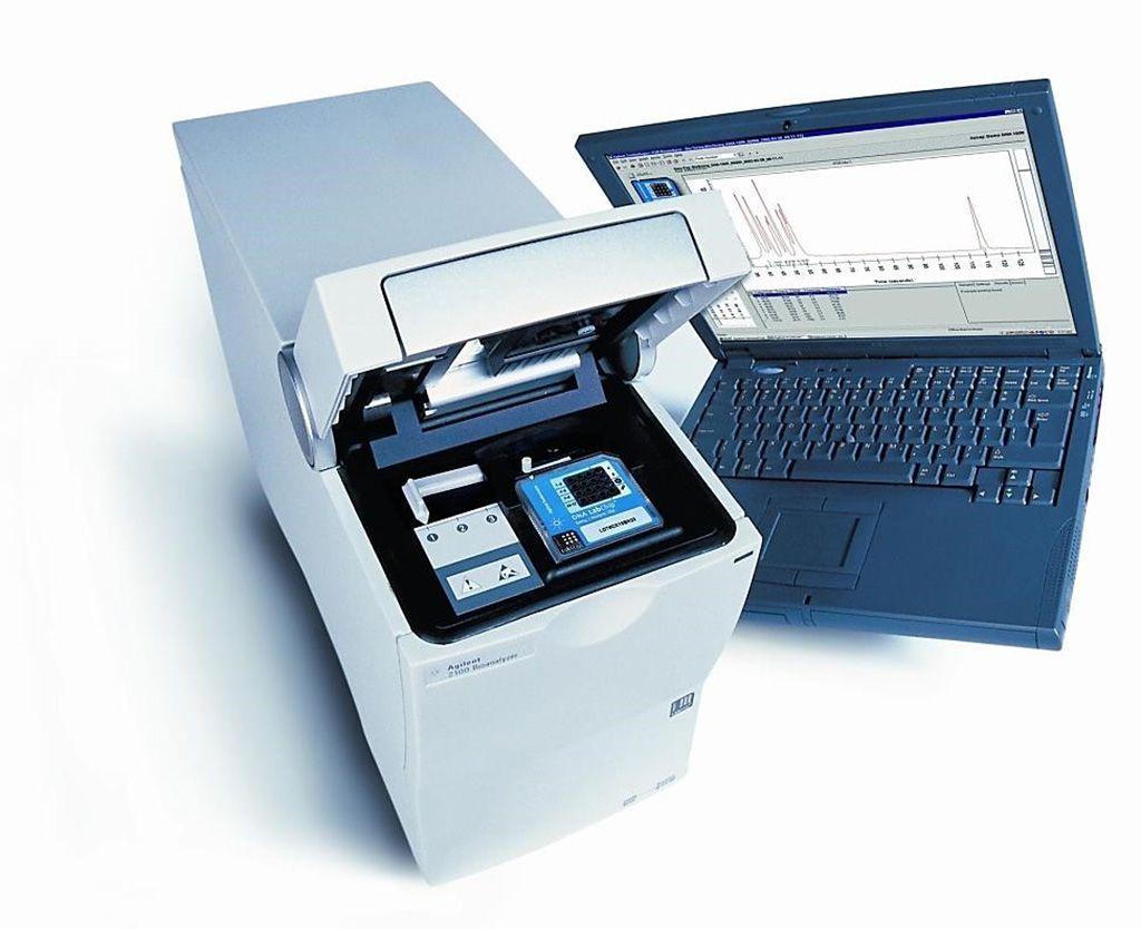 Imagen: El sistema Bioanalizador Agilent Technologies 2100 es una herramienta de electroforesis automatizada establecida para el control de calidad de muestras de biomoléculas (Fotografía cortesía de Laboratory Controls LLC)
