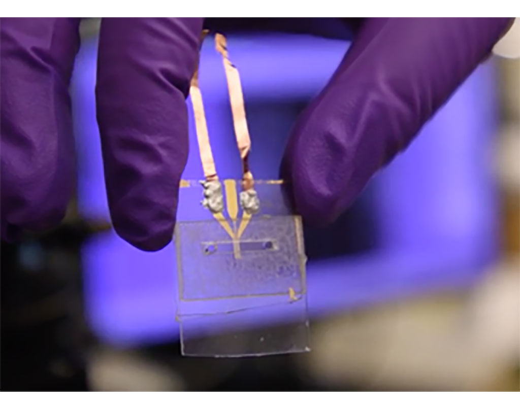 Imagen: La prueba de lab en un chip podría detectar la respuesta inmune a la COVID-19 más rápido que las pruebas de anticuerpos actuales (Fotografía cortesía de la Universidad Metodista del Sur)