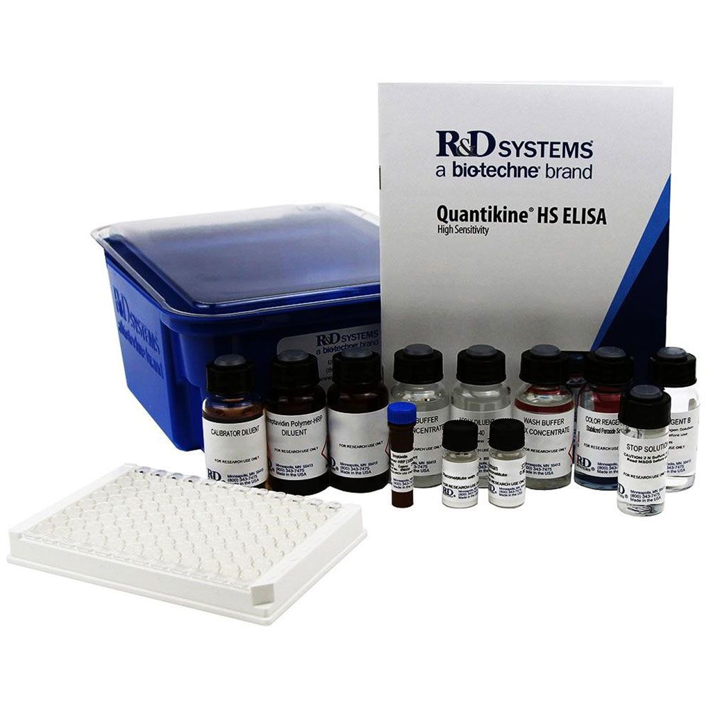Imagen: Los kits ELISA Quantikine están disponibles en una variedad de formatos para medir proteínas intracelulares y extracelulares (Fotografía cortesía de R&D Systems)