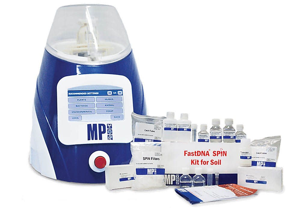 Imagen: FastDNA Spin Kit for Soil aísla rápida y eficientemente ADN genómico listo para PCR (Fotografía cortesía de MP Biomedicals)