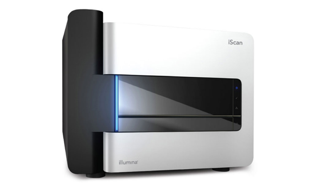 Imagen: El sistema iScan es un escáner innovador de arrays que admite imágenes rápidas, sensibles y exactas de los Illumina BeadChips para obtener resultados excepcionales del análisis genético (Fotografía cortesía de Illumina).
