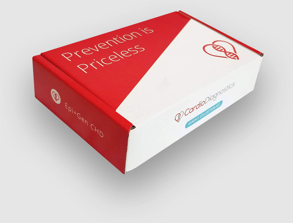 Imagen: EPI+Gen CHD es una prueba patentada de próxima generación que evalúa el riesgo a corto plazo (3 años) de ataque cardíaco (Fotografía cortesía de Cardio Diagnostics)