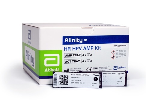Imagen: La FDA ha aprobado la prueba Alinity m high risk (HR) HPV para ejecutarse en Alinity m (Fotografía cortesía de Abbott)