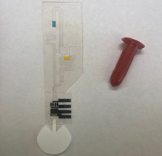 Imagen: La nueva prueba basada en saliva para insuficiencia cardíaca mide dos biomarcadores en aproximadamente 15 minutos (foto cortesía de Trey Pittman)