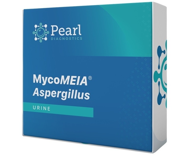 Imagen: el ensayo de MycoMEIA Aspergillus es la primera prueba basada en orina aprobada por la FDA para aspergilosis invasiva (foto cortesía de Pearl Diagnostics)