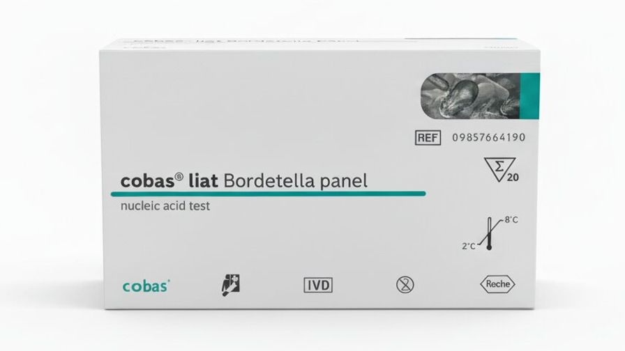 Imagen: el panel cobas liat Bordetella recibió la autorización de la FDA junto con la exención CLIA y la marca CE (fotografía cortesía de Roche)