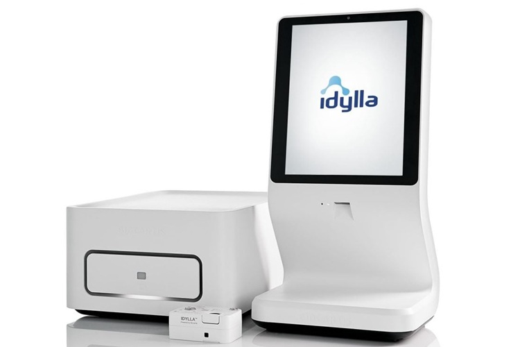 Imagen: el cartucho SeptiCyte RAPID totalmente automatizado es compatible con la plataforma Biocartis Idylla (fotografía cortesía de Immunexpress)