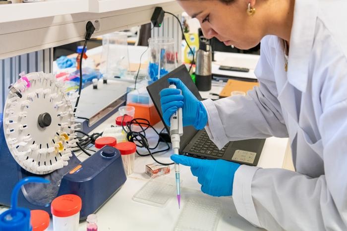 Imagen: Biosensor para la detección de tuberculosis (fotografía cortesía de la UPV)