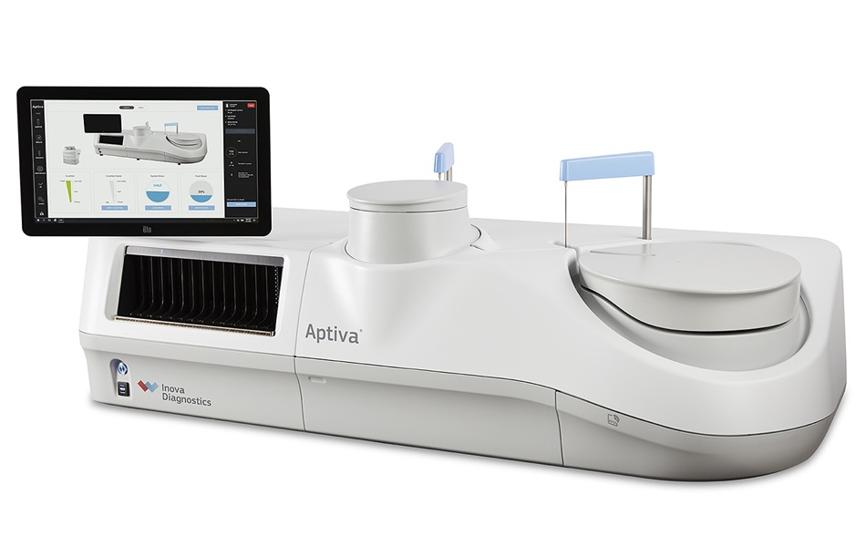 Imagen: Aptiva utiliza tecnología de analitos múltiples basada en partículas (PMAT) (Fotografía cortesía de Werfen)