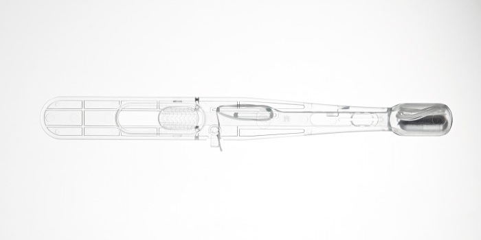 Imagen: EndoSign es una prueba de esófago de Barrett no endoscópica basada en metilación que utiliza muestras recolectadas con un dispositivo de recolección de células EndoSign aprobado por la FDA (Fotografía cortesía de Cyted Health)