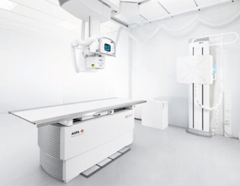 Imagen: La suite digital automática para rayos X, DX-D 600 (Fotografía cortesía de Agfa HealthCare).
