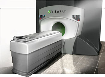 Imagen: El sistema de radioterapia, guiado por RM, MRIdian (Fotografía cortesía de ViewRay).