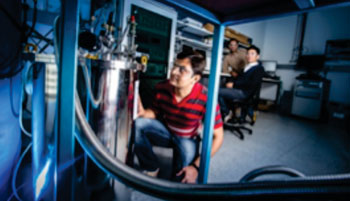 Imagen: El prototipo de un imán de bajo costo para resonancia magnética, desarrollado por unos investigadores de la Universidad de Wollowong (Fotografía cortesía de la Universidad de Wollowong).