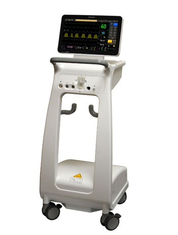 Imagen: El monitor para pacientes Expression MR400 MRI (Fotografía cortesía de Philips).