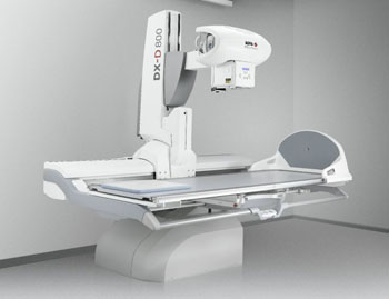 Imagen: La solución de radiografía directa, DR 800 (Fotografía cortesía de Agfa Healthcare).