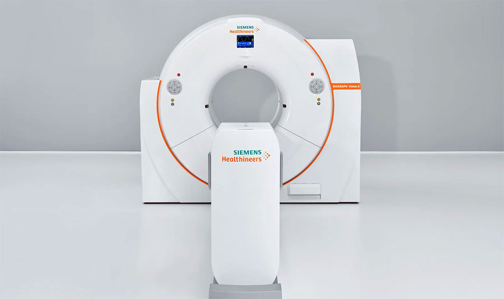 Imagen: El escáner Biograph Vision. X  PET/CT tiene el mejor tiempo de vuelo de la industria de 178 ps (Fotografía cortesía de Siemens)