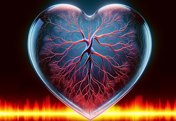 Imagen: Por primera vez se han obtenido imágenes en superresolucións de vasos cardíacos microscópicos (foto cortesía de Imperial College)