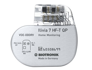 The Biotronik Ilivia 7 HF-T QP CRT-D with MRI AutoDetect