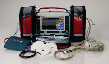 The DEFIGARD Touch 7 emergency monitor/defibrillator