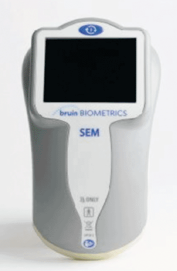 Image: The subepidermal moisture (SEM) scanner (Photo courtesy of Bruin Biometrics).