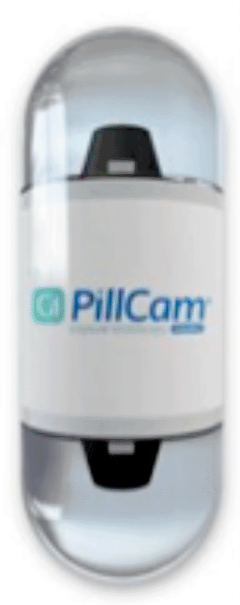 Image: The [US] Food and Drug Administration has approved the PillCam Colon for patients who have experienced an incomplete colonoscopy (Photo courtesy of Given Imaging).