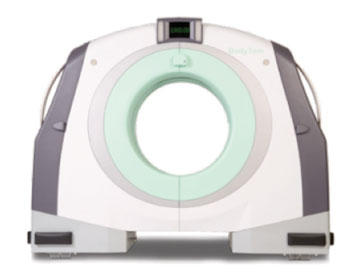 Image: The BodyTom portable, 32-slice full-body CT scanner (Photo courtesy of NeuroLogica).