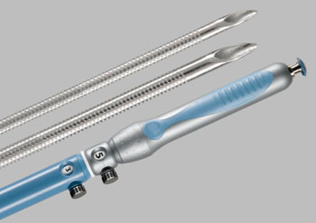 Image: Cook Medical’s EchoTip ProCore endobronchial ultrasound (EBUS) needles (Photo courtesy of Cook Medical).