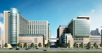 Image: Artist rendition of the Barnes-Jewish Hospital and the St. Louis Children’s Hospital expansion (Photo courtesy of BJC HealthCare).